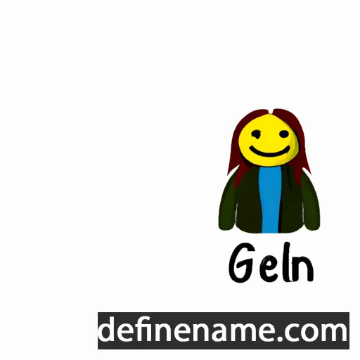 cartoon of the name Gelein