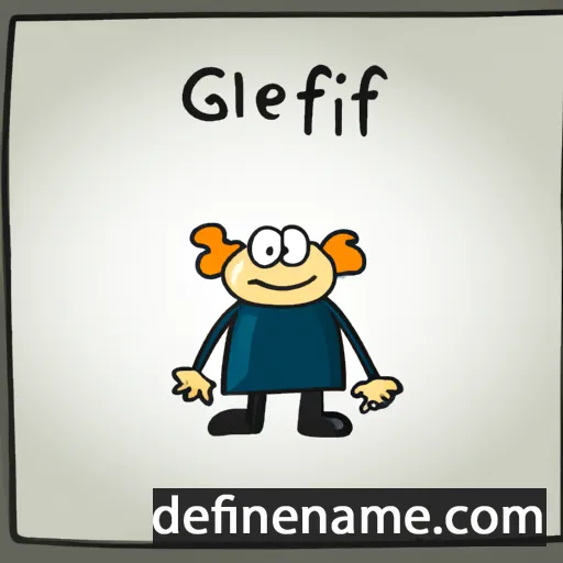 cartoon of the name Gelfrat