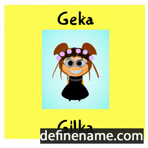 Gelika cartoon