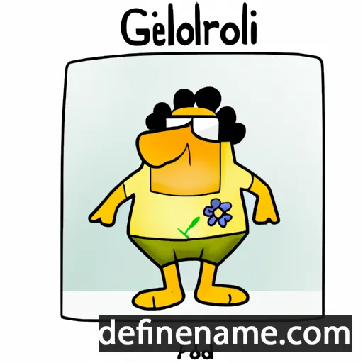 cartoon of the name Geliodor