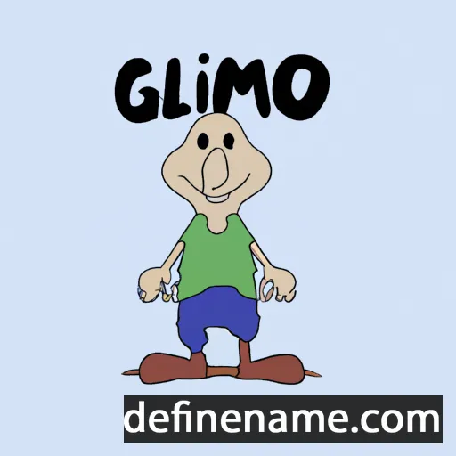 cartoon of the name Gelmiro