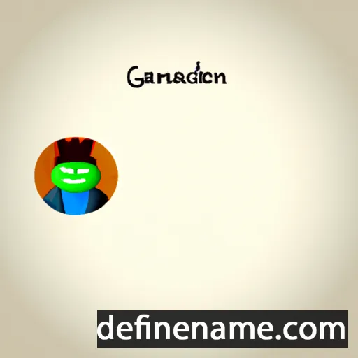 Gemanda cartoon