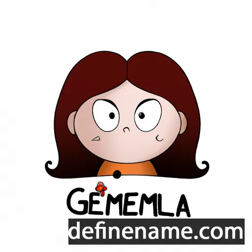 Gemellia cartoon