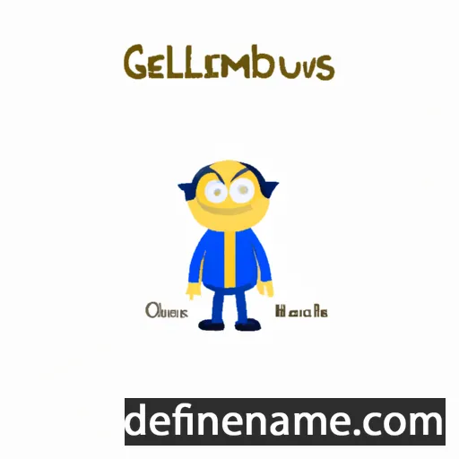 Gemellus cartoon