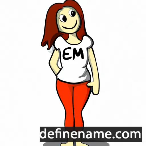 cartoon of the name Gemi