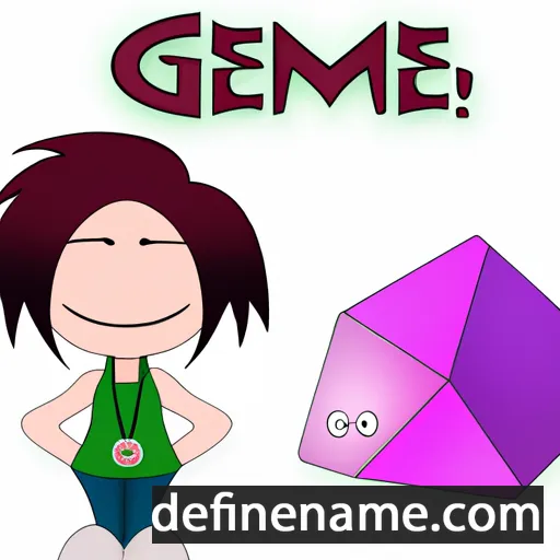 Gemmie cartoon