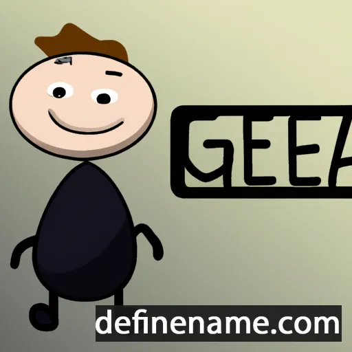 Geňa cartoon