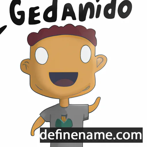 Genádio cartoon