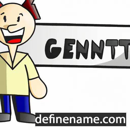 Genat cartoon