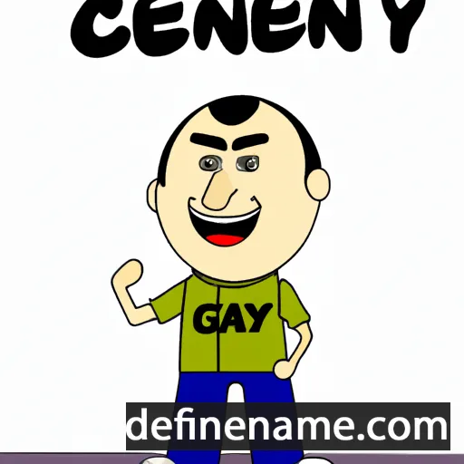 Gencay cartoon