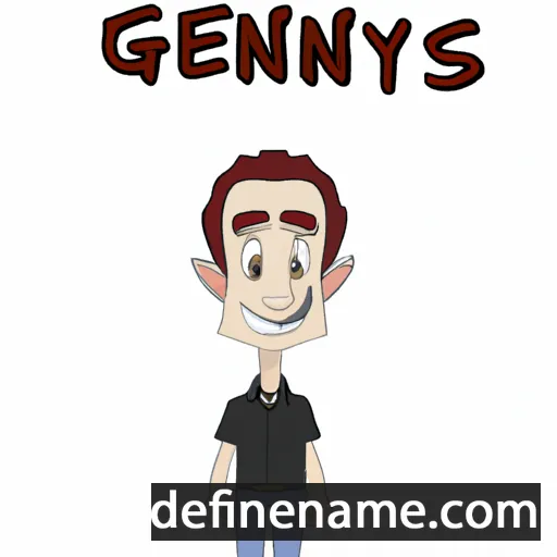 cartoon of the name Generys