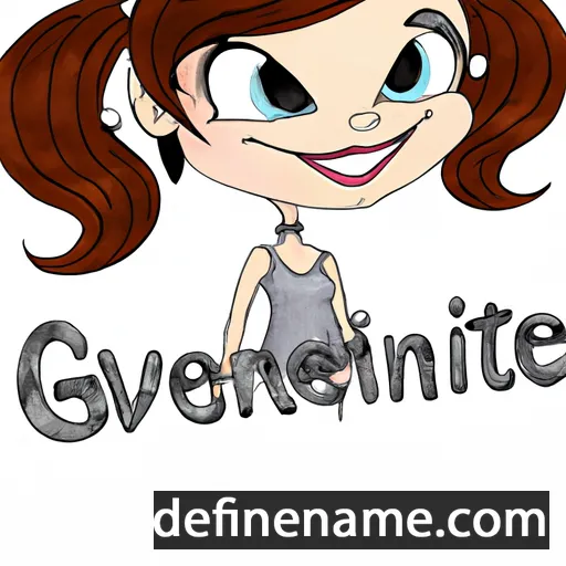 cartoon of the name Genevievette