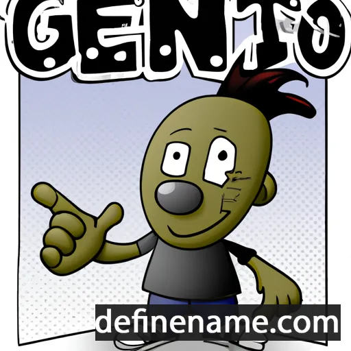 Genito cartoon