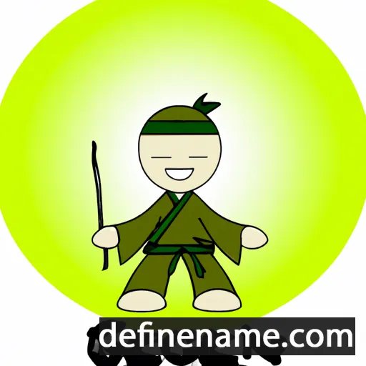 cartoon of the name Genji