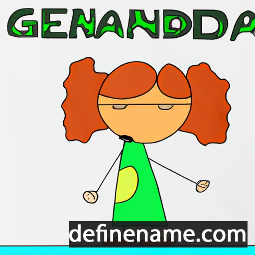 cartoon of the name Gennadia