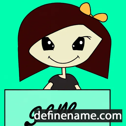 Gennie cartoon