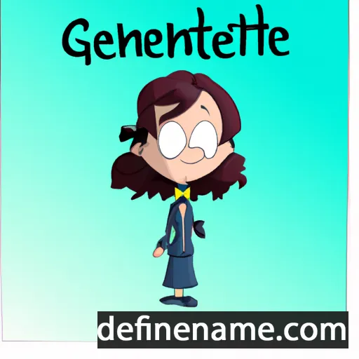 Gentienne cartoon