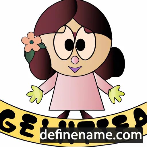 cartoon of the name Gentila