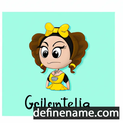 Gentilina cartoon