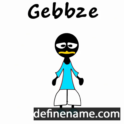 Genzebe cartoon