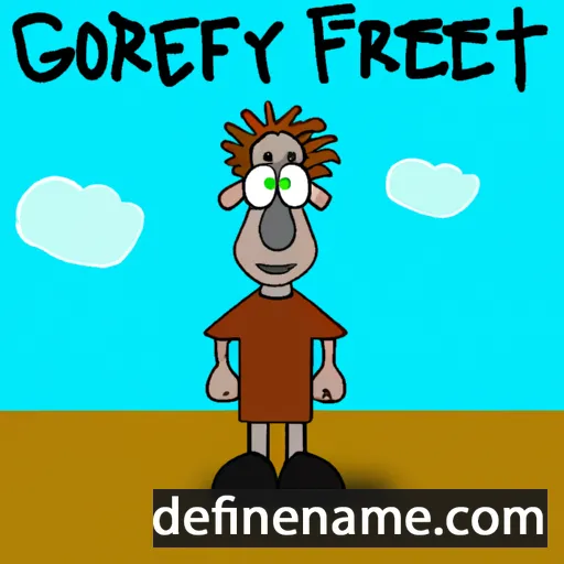 cartoon of the name Geoffery