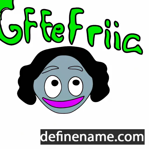 cartoon of the name Geoffrina