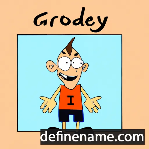 cartoon of the name Geordey