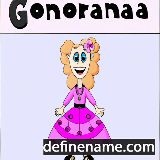 Georganna cartoon