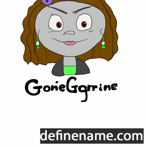 Georganne cartoon