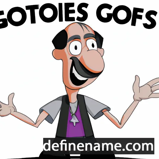 cartoon of the name Georgius