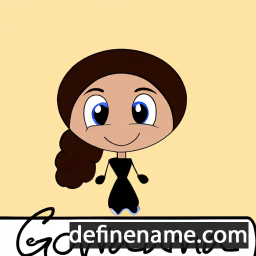 cartoon of the name Geovanna