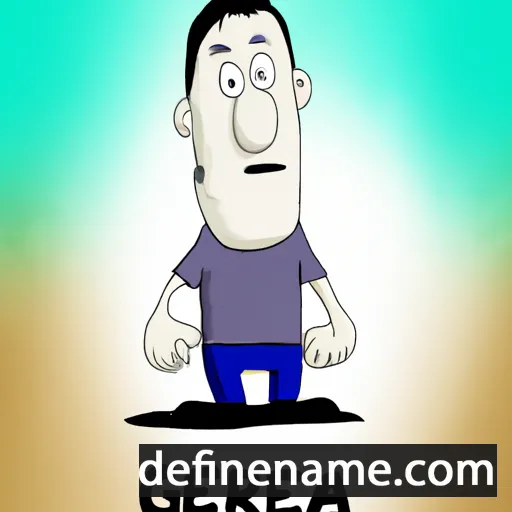 cartoon of the name Gera