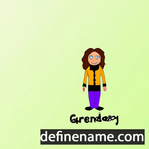 cartoon of the name Geraldyna