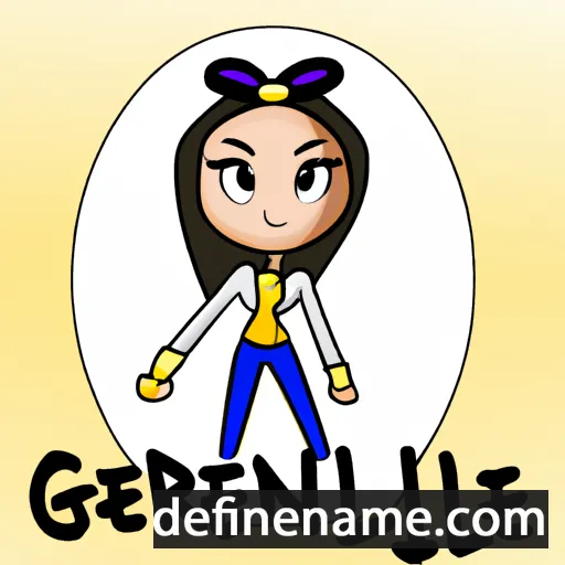 cartoon of the name Geraline