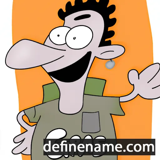 cartoon of the name Geras