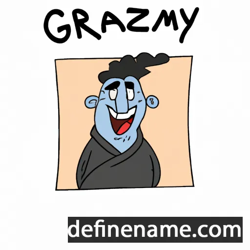 cartoon of the name Gerazym