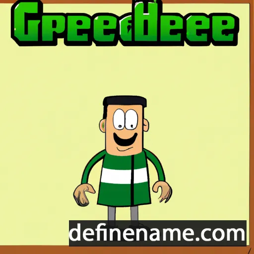 cartoon of the name Gerdeke