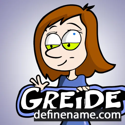 cartoon of the name Gerdie