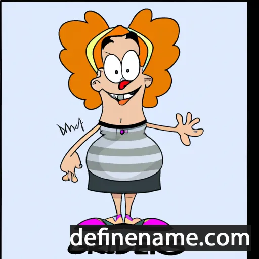 cartoon of the name Gerdis