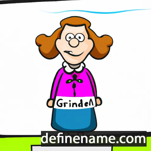 cartoon of the name Gerdlinde