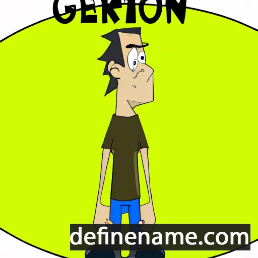 Gerion cartoon