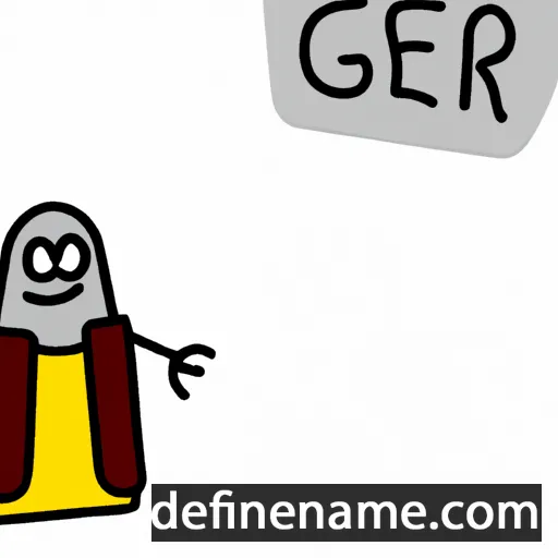 Gerjén cartoon