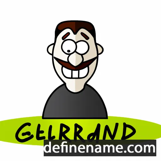 cartoon of the name Gerland