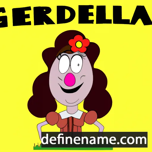 cartoon of the name Gerlanda