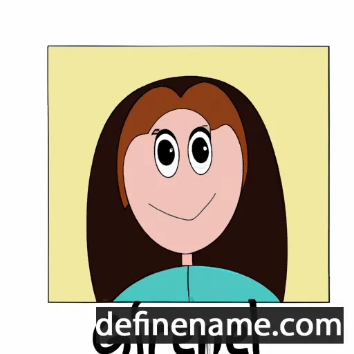 cartoon of the name Gerlane