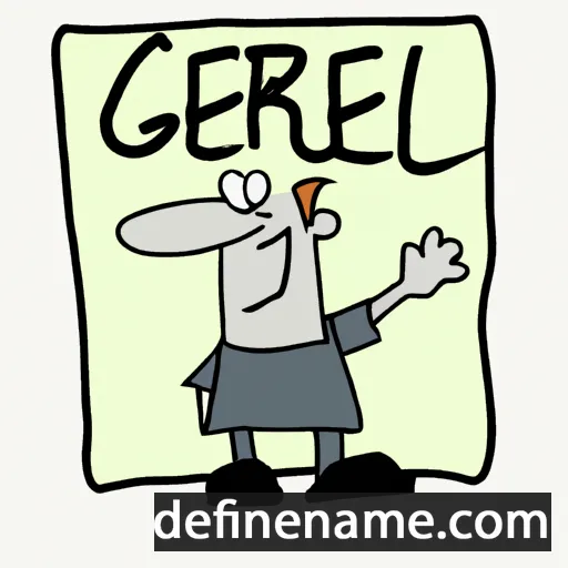 Gerle cartoon