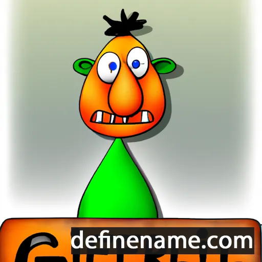 cartoon of the name Gerli