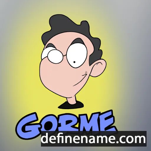 cartoon of the name Gérôme