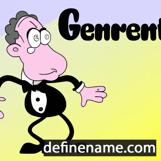 Géronte cartoon