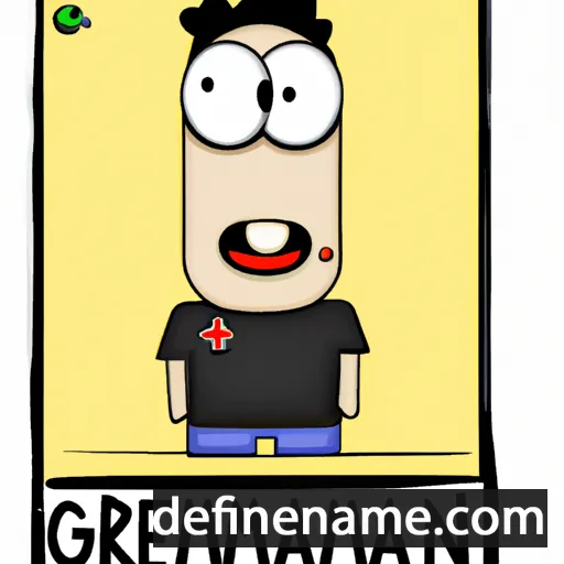 cartoon of the name Germánico